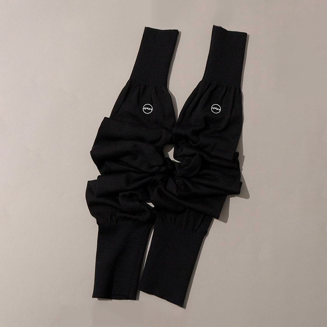 ANSUNESS ハイゲージニットレッグウォーマー