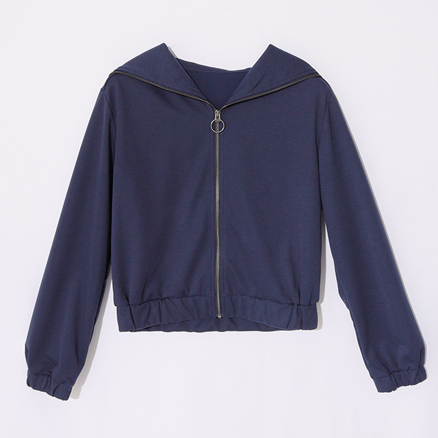 ANSUNESS 配色ラインスプリングニット